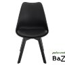 Деревянный стул Bonus black / black
