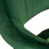 Стул барный CHARLY BLACK (зеленый велюр (MJ9-88))